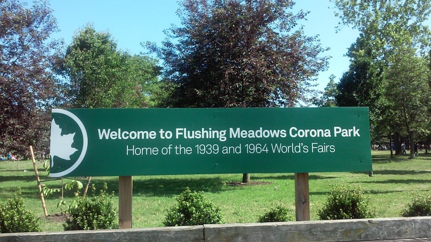 1. Corona Park, New York City: the entrance. Photo: Ilaria M. P. Barzaghi