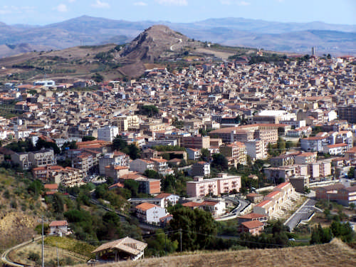Veduta di Lercara Friddi