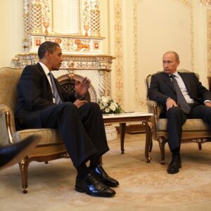 I profeti di sventure per il 2016 e la "sana" rivalità USA-Russia Russia, 7 luglio, 2009: uno dei primi incontri tra Barack Obama e Vladimir Putin