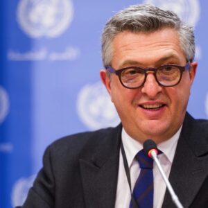 Agenzia ONU rifugiati: Filippo Grandi inizia la sua leadership della UNHCR Filipo Grandi (Foto ONU / Mark Garten)